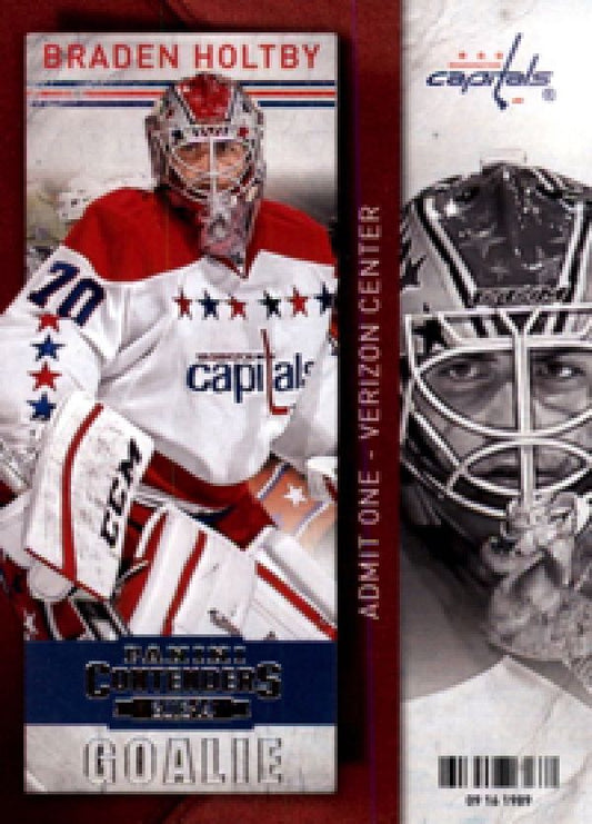 NHL 2013-14 Panini Contenders - No 53 - Braden Holtby