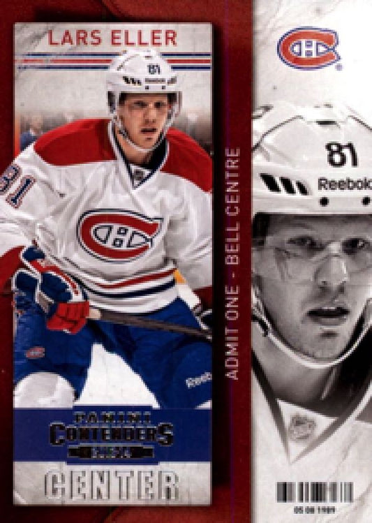 NHL 2013-14 Panini Contenders - No 61 - Lars Eller