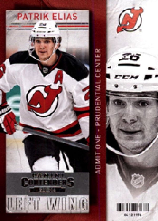 NHL 2013-14 Panini Contenders - No 64 - Patrik Elias