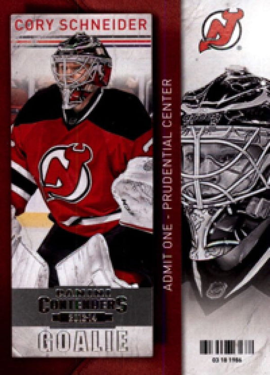 NHL 2013-14 Panini Contenders - No 66 - Cory Schneider