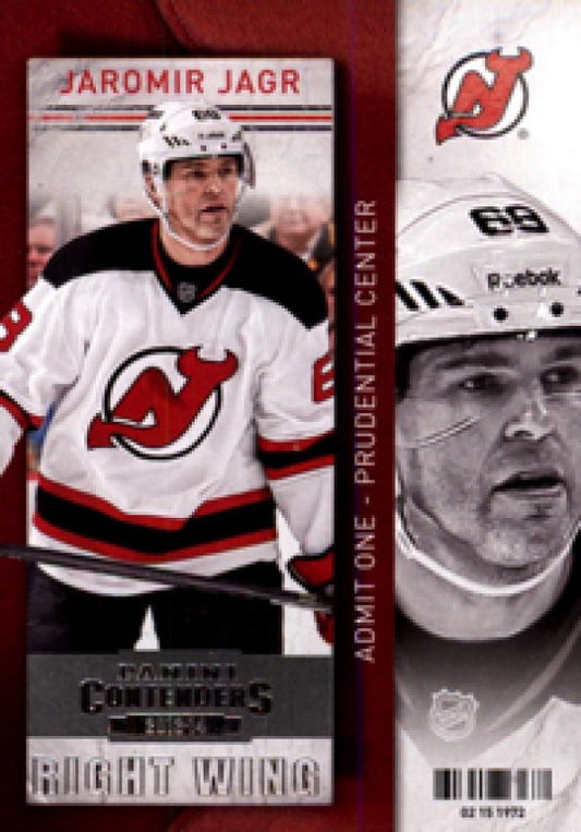 NHL 2013-14 Panini Contenders - No 67 - Jaromir Jagr