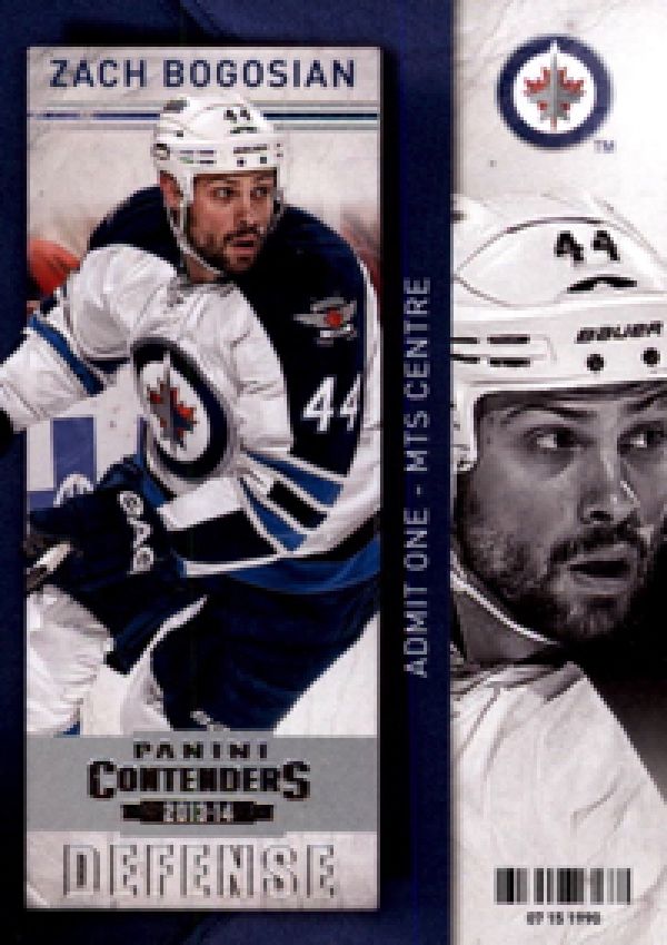 NHL 2013-14 Panini Contenders - No 69 - Zach Bogosian