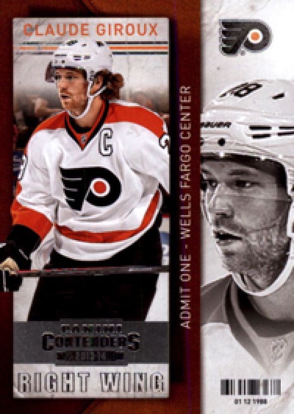 NHL 2013-14 Panini Contenders - No 74 - Claude Giroux