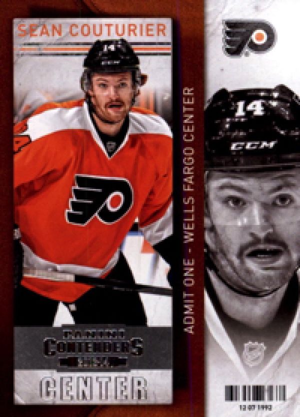 NHL 2013-14 Panini Contenders - No 75 - Sean Couturier