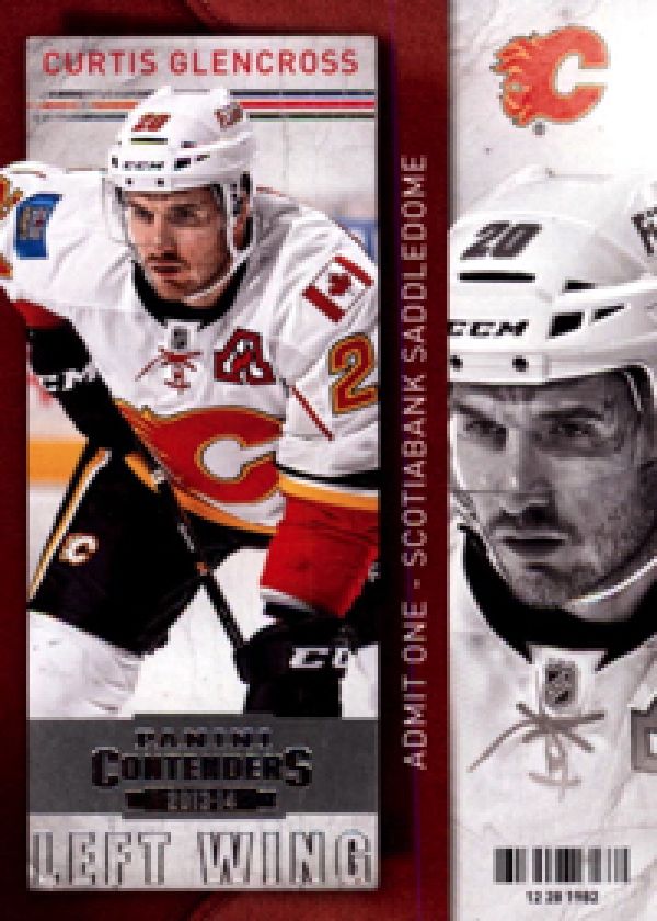 NHL 2013-14 Panini Contenders - No 89 - Curtis Glencross