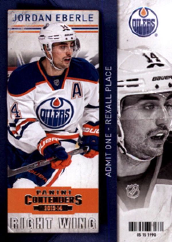 NHL 2013-14 Panini Contenders - No 95 - Jordan Eberle