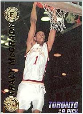 NBA 1997 Press Pass Double Threat - No 9 - Tracy McGrady