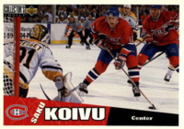 NHL 1996-97 Collector's Choice - No 134 - Saku Koivu