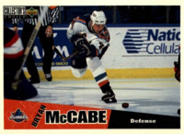 NHL 1996-97 Collector's Choice - No 161 - Bryan McCabe