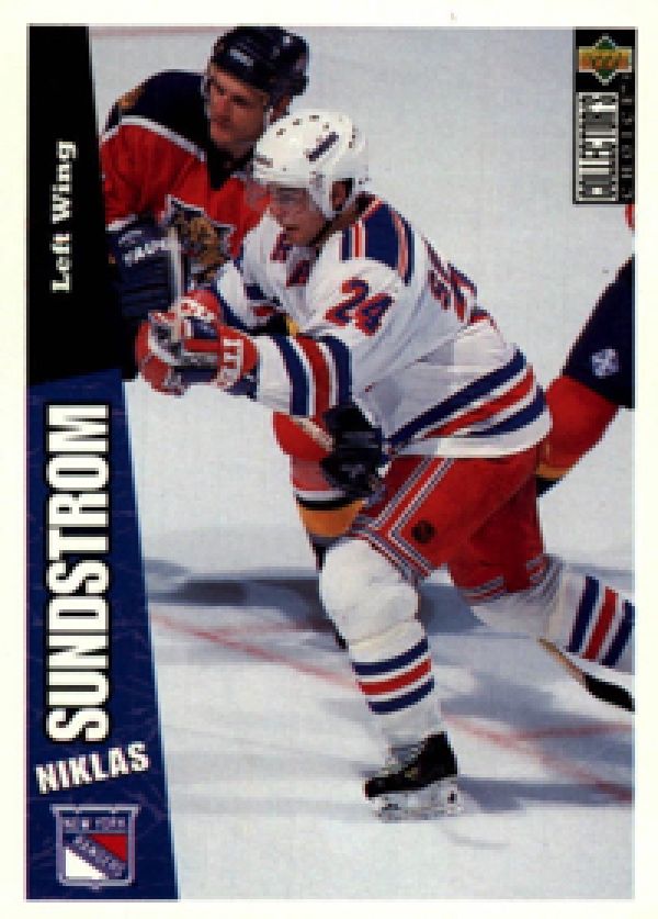 NHL 1996-97 Collector's Choice - No 168 - Niklas Sundstrom