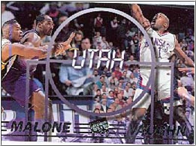 NBA 1997 Press Pass Double Threat Silver - No 40