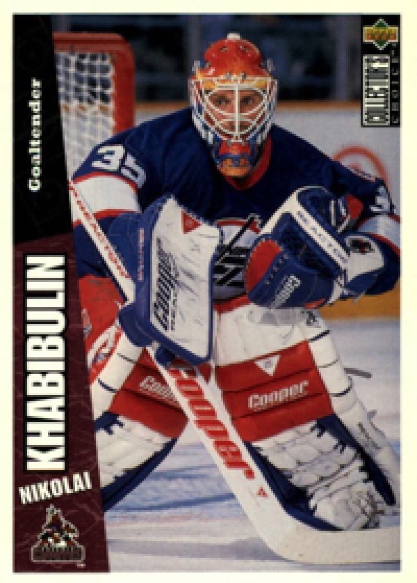 NHL 1996-97 Collector's Choice - No 204 - Nikolai Khabibulin