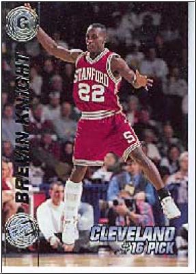 NBA 1997 Press Pass Double Threat Silver - No. 16 - Knight