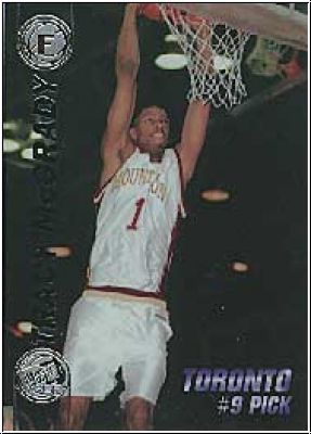 NBA 1997 Press Pass Double Threat Silver - No 9 - McGrady