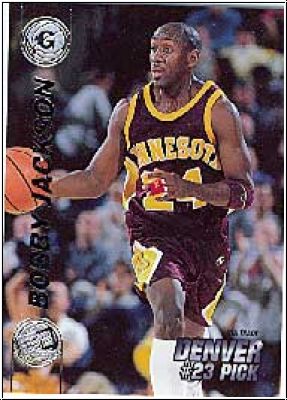 NBA 1997 Press Pass Double Threat Silver - No 23 - Jackson