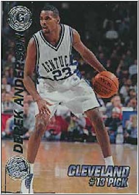 NBA 1997 Press Pass Double Threat Silver - No 13 - Anderson