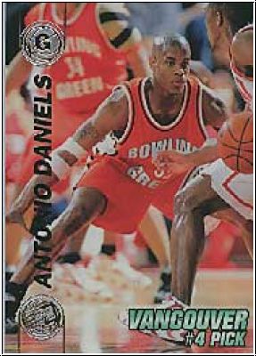 NBA 1997 Press Pass Double Threat Silver - No 4 - Daniels