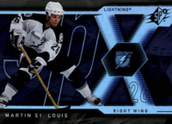 NHL 2007-08 SPx - No 61 - Martin St. Louis