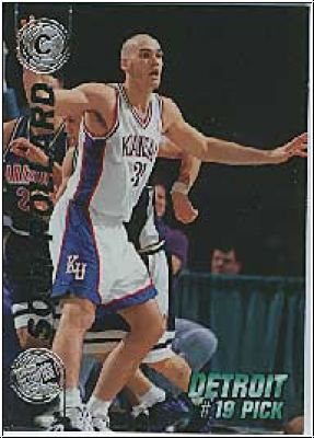 NBA 1997 Press Pass Double Threat Silver - No 19 - Pollard