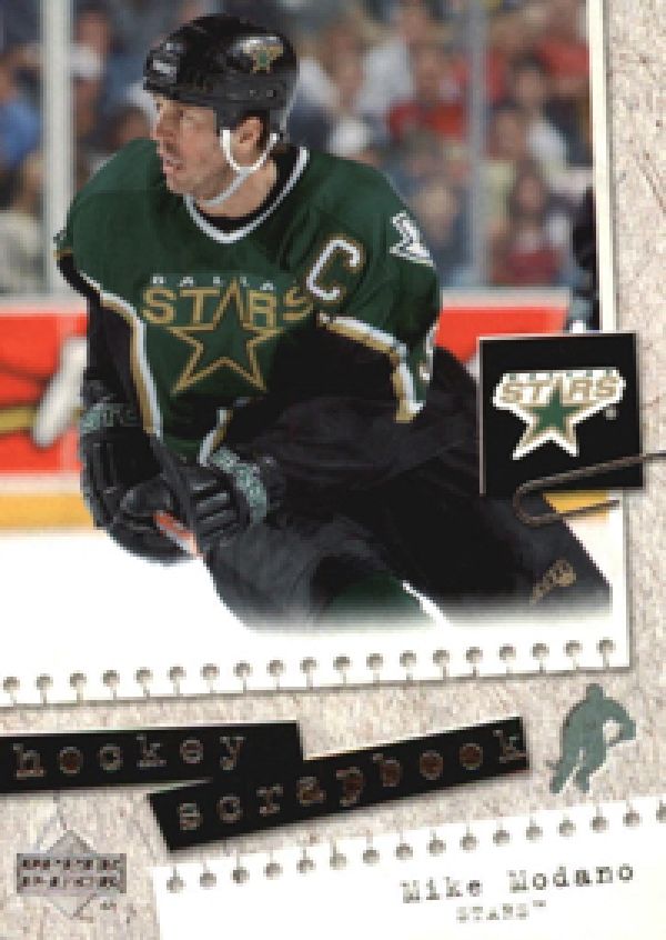 NHL 2005-06 Upper Deck Scrapbooks - No HS9 - Mike Modano