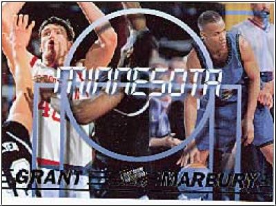 NBA 1997 Press Pass Double Threat Silver - No 42