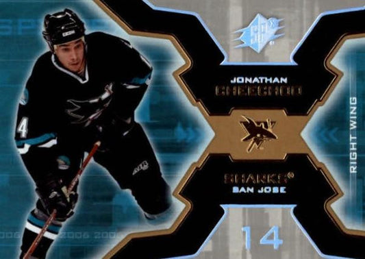 NHL 2006-07 SPx - No 86 - Jonathan Cheechoo