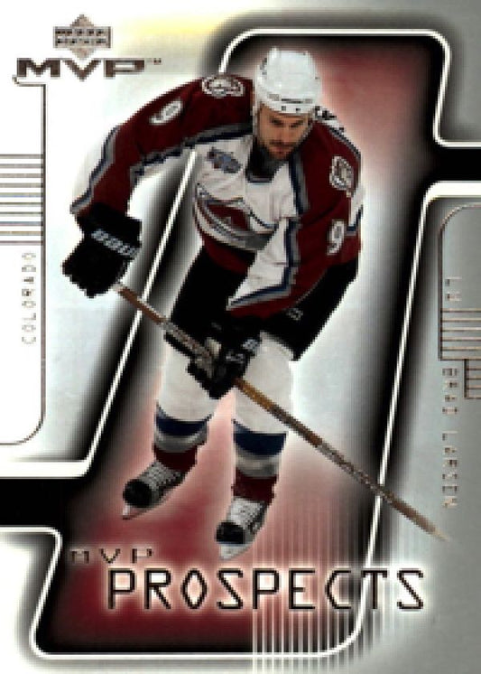NHL 2001-02 Upper Deck MVP - No 199 - Brad Larsen