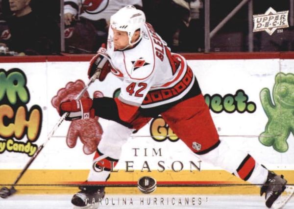 NHL 2008-09 Upper Deck - No 289 - Tim Gleason