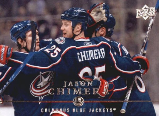 NHL 2008-09 Upper Deck - No. 307 - Jason Chimera