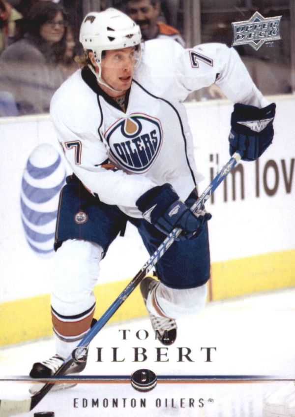 NHL 2008-09 Upper Deck - No. 329 - Tom Gilbert