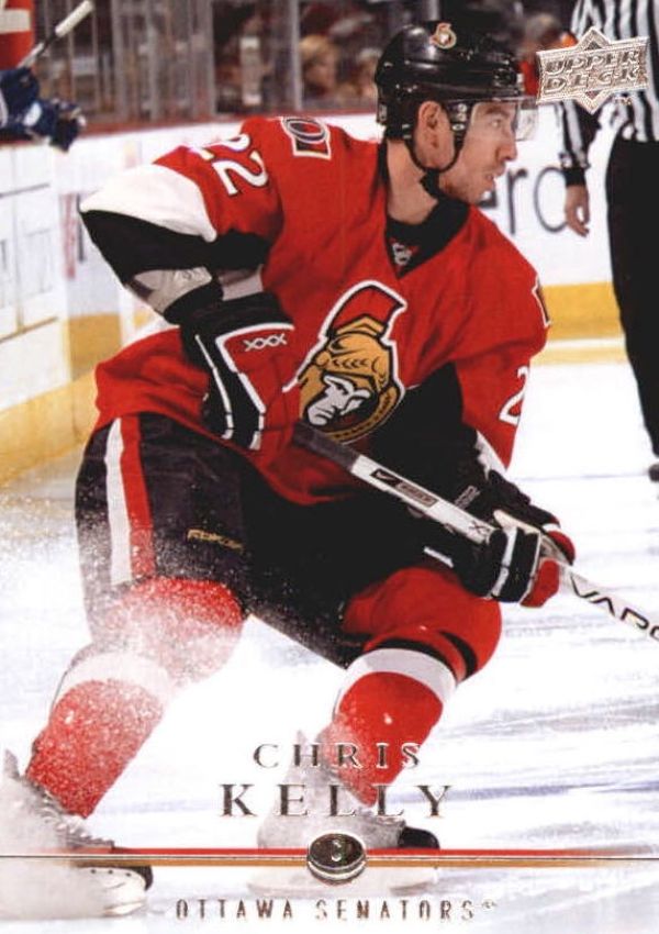 NHL 2008-09 Upper Deck - No 389 - Chris Kelly