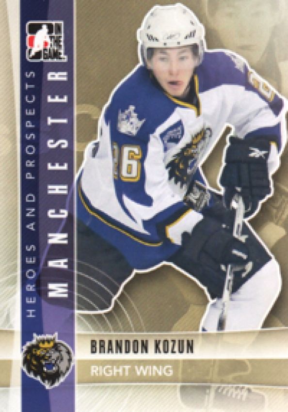 NHL 2011-12 ITG Heroes and Prospects - No 107 - Brandon Kozun