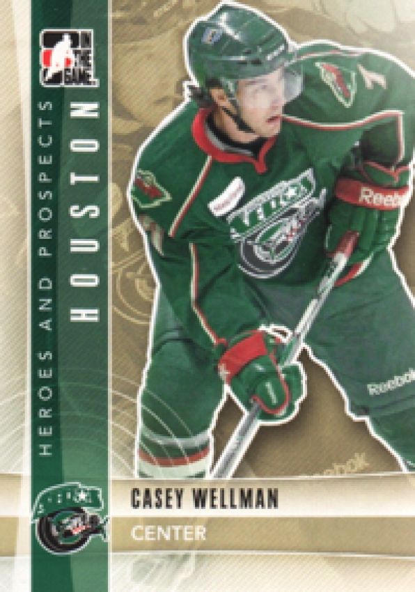 NHL 2011-12 ITG Heroes and Prospects - No 110 - Casey Wellman