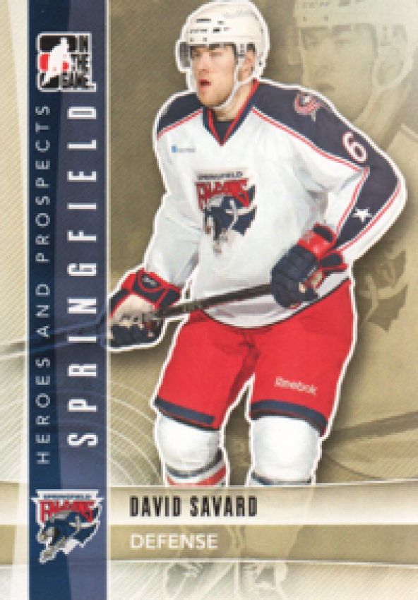 NHL 2011-12 ITG Heroes and Prospects - No 112 - David Savard