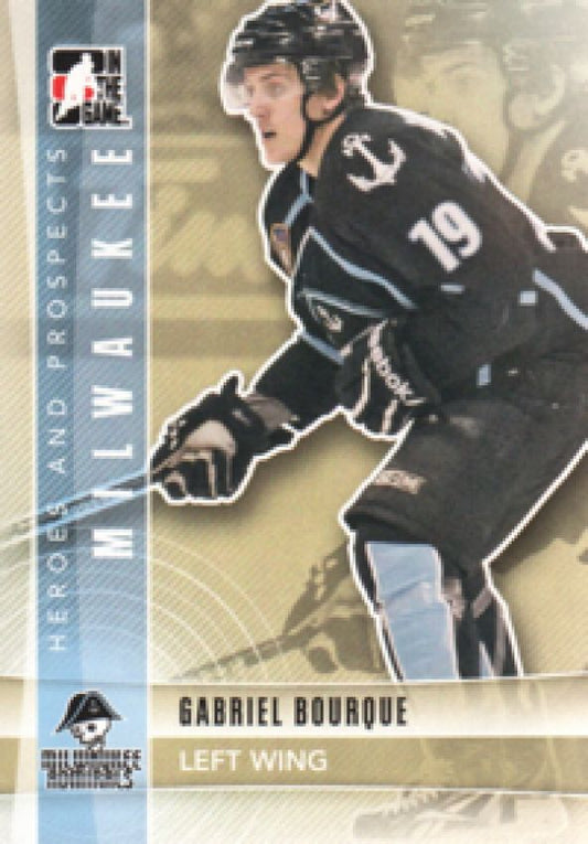 NHL 2011-12 ITG Heroes and Prospects - No 114 - Gabriel Bourque