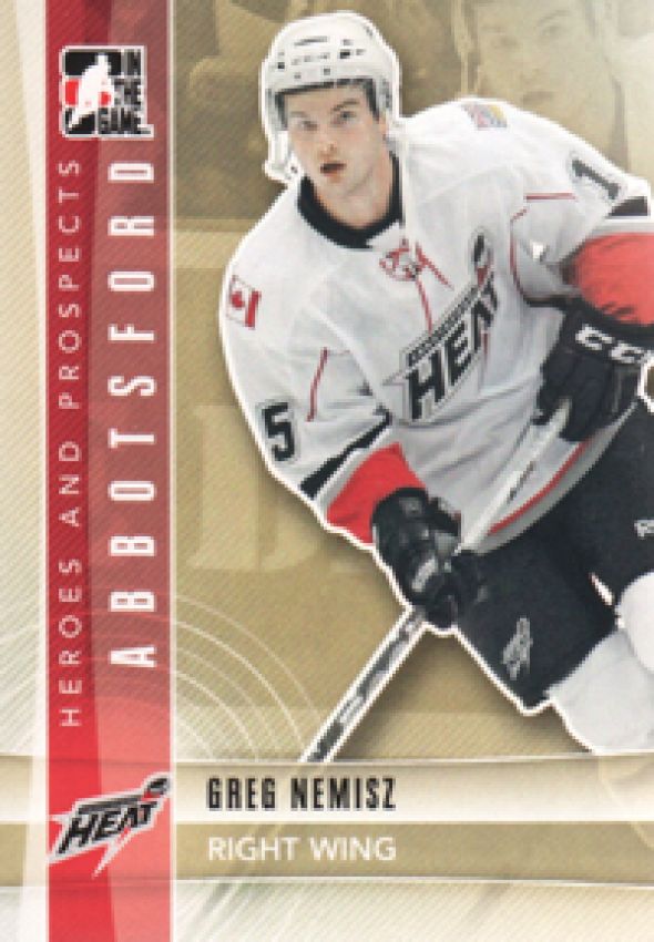 NHL 2011-12 ITG Heroes and Prospects - No 116 - Greg Nemisz