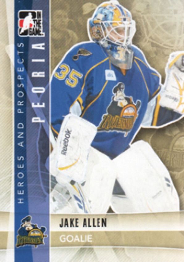 NHL 2011-12 ITG Heroes and Prospects - No 117 - Jake Allen