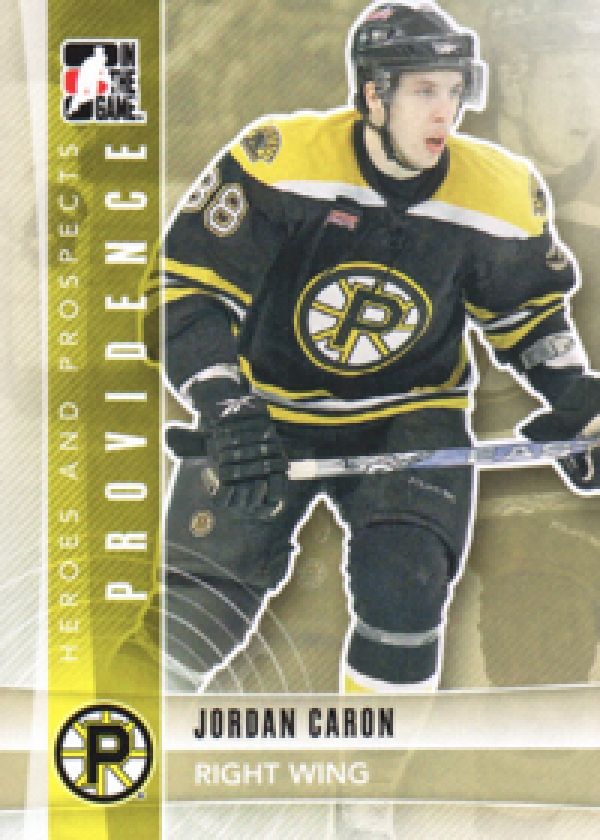 NHL 2011-12 ITG Heroes and Prospects - No 120 - Jordan Caron