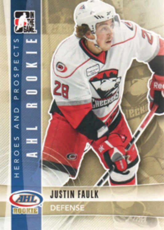 NHL 2011-12 ITG Heroes and Prospects - No 144 - Justin Faulk