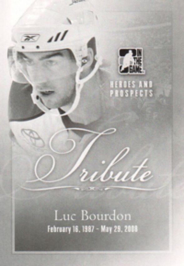 NHL 2011-12 ITG Heroes and Prospects - No 197 - Luc Bourdon