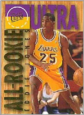 NBA 1994-95 Ultra All-Rookies - No 4 of 15 - Eddie Jones