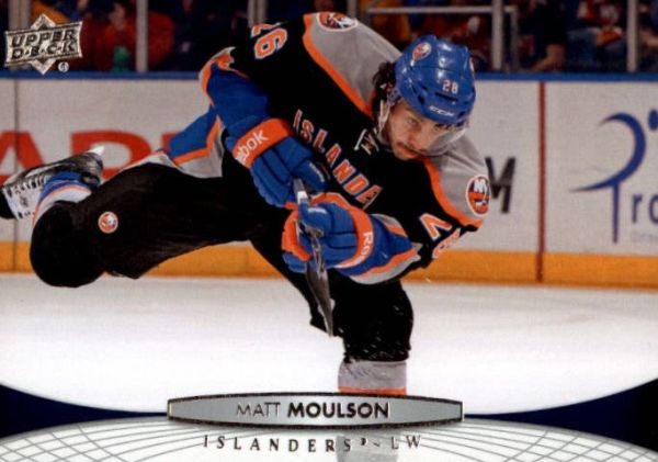 NHL 2011-12 Upper Deck - No. 336 - Matt Moulson