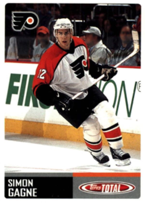 NHL 2002-03 Topps Total - No 32 - Simon Gagne