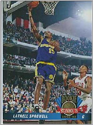 NBA 1993 Upper Deck Spanish - No 59 - Latrell Sprewell