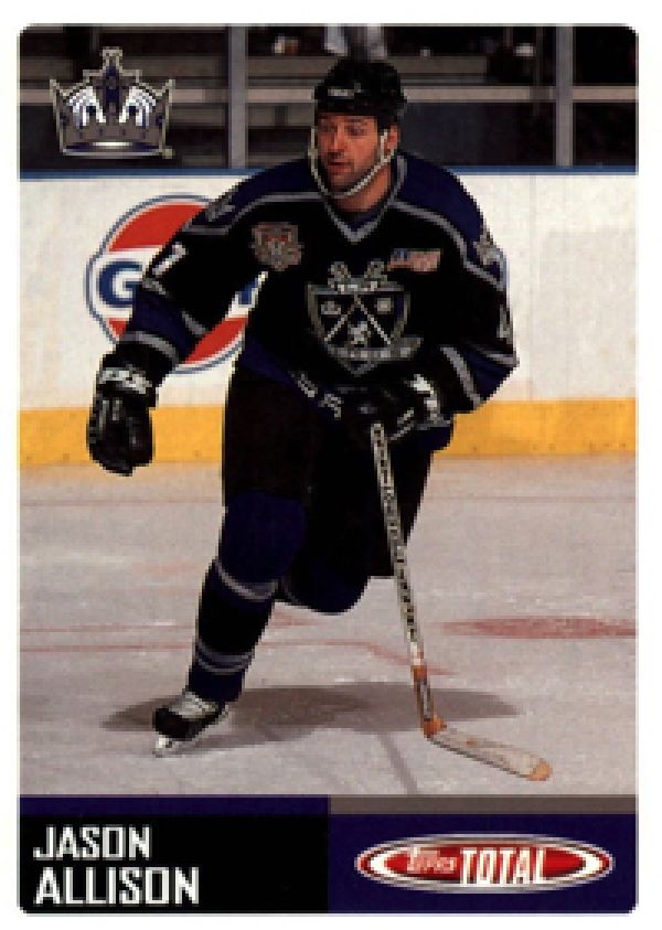 NHL 2002-03 Topps Total - No 80 - Jason Allison