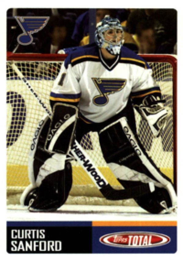 NHL 2002-03 Topps Total - No 143 - Curtis Sanford