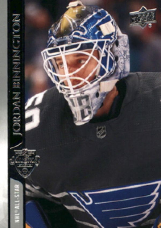 NHL 2020-21 Upper Deck - No 655 - Jordan Binnington