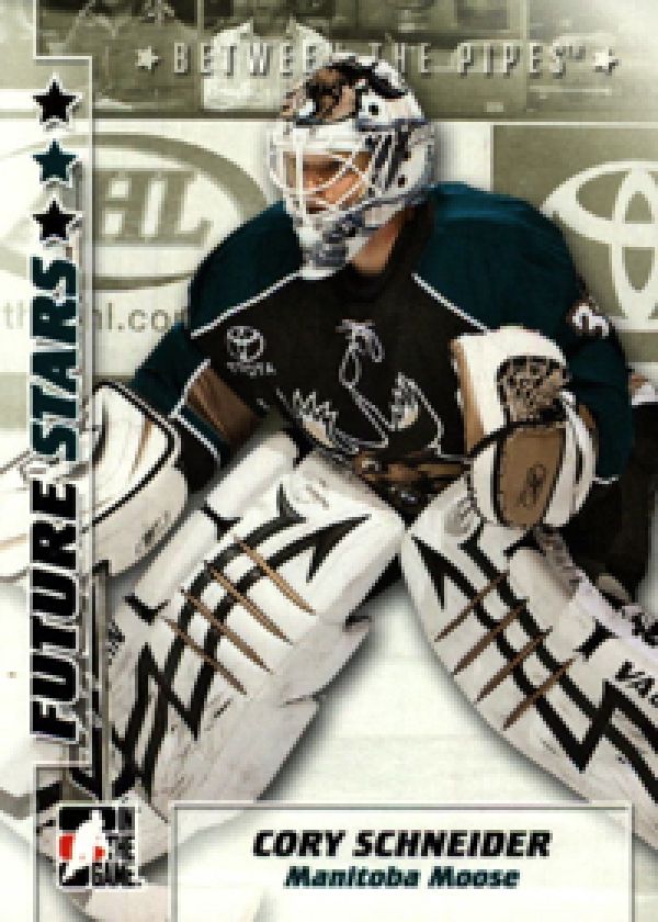 NHL 2007-08 Between the Pipes - No 9 - Corey Schneider