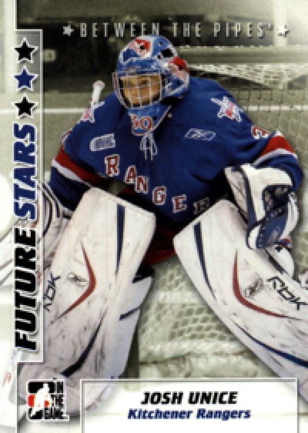 NHL 2007-08 Between the Pipes - No 27 - Josh Unice