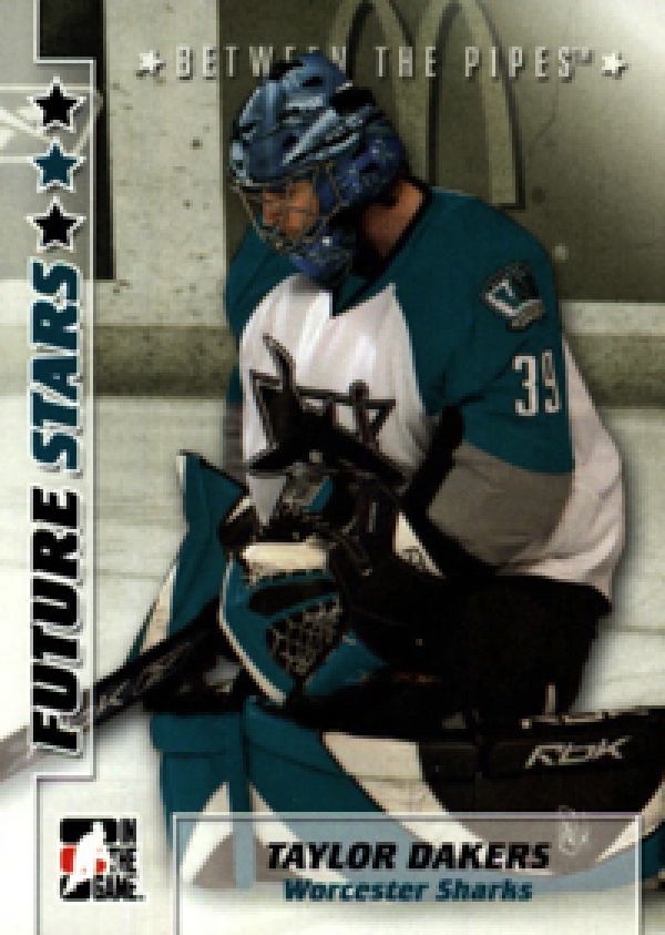 NHL 2007-08 Between the Pipes - No 50 - Taylor Dakers